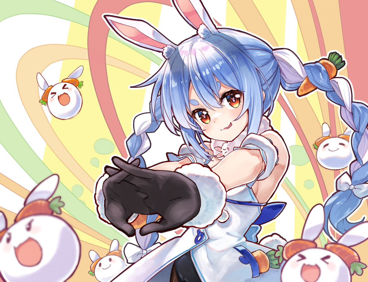 This is a pixiv picture whose title is やる気ぺこーら.