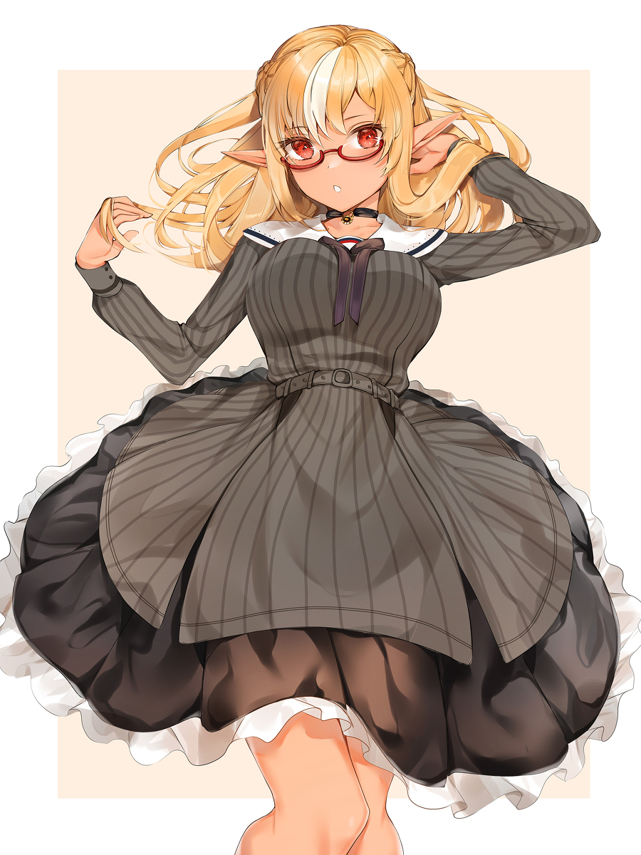 This is a pixiv picture whose title is 不知火フレア.