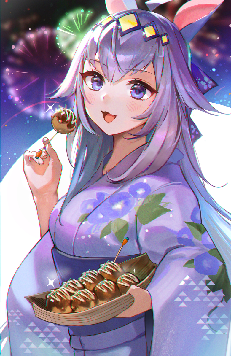 This is a pixiv picture whose title is 花火.