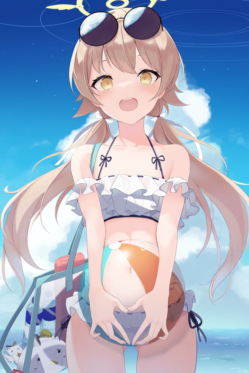 This is a pixiv picture whose title is 水着ヒフミ.