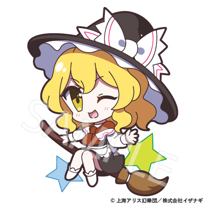This is a pixiv picture whose title is ゆるっととうほう 霧雨魔理沙（妖々夢 Ver.）.