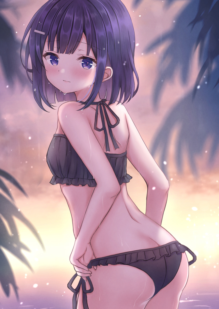 This is a pixiv picture whose title is 水着フユちゃん.