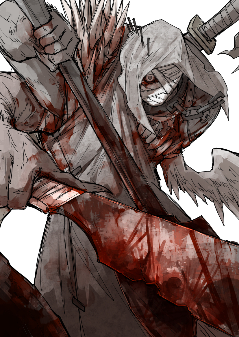 This is a pixiv picture whose title is 🗡️.