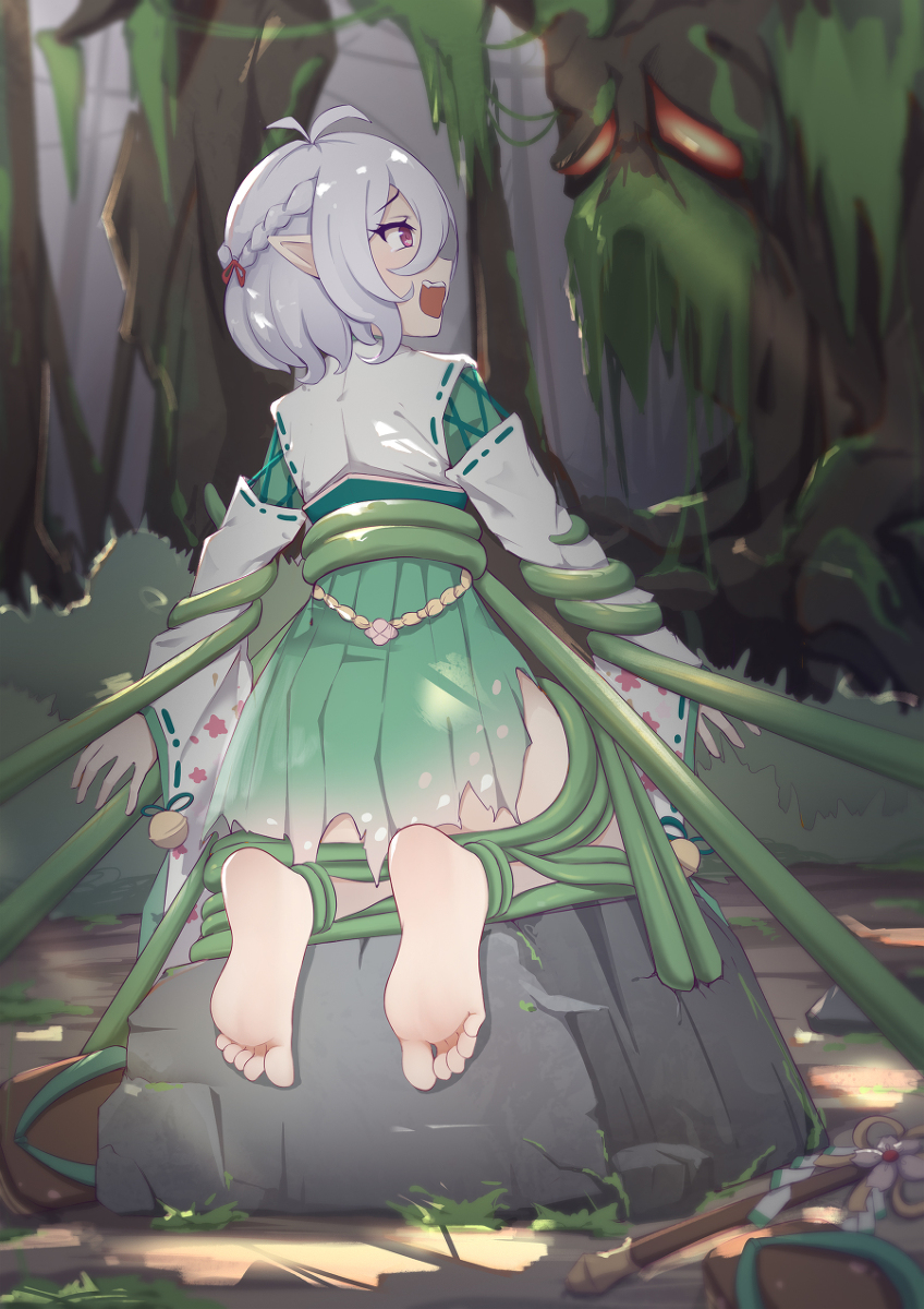 This is a pixiv picture whose title is 可可萝.