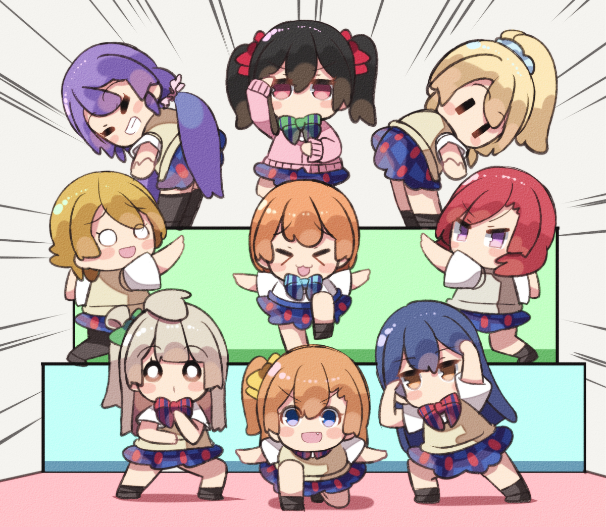 This is a pixiv picture whose title is ラ！落書き詰め合わせ.
