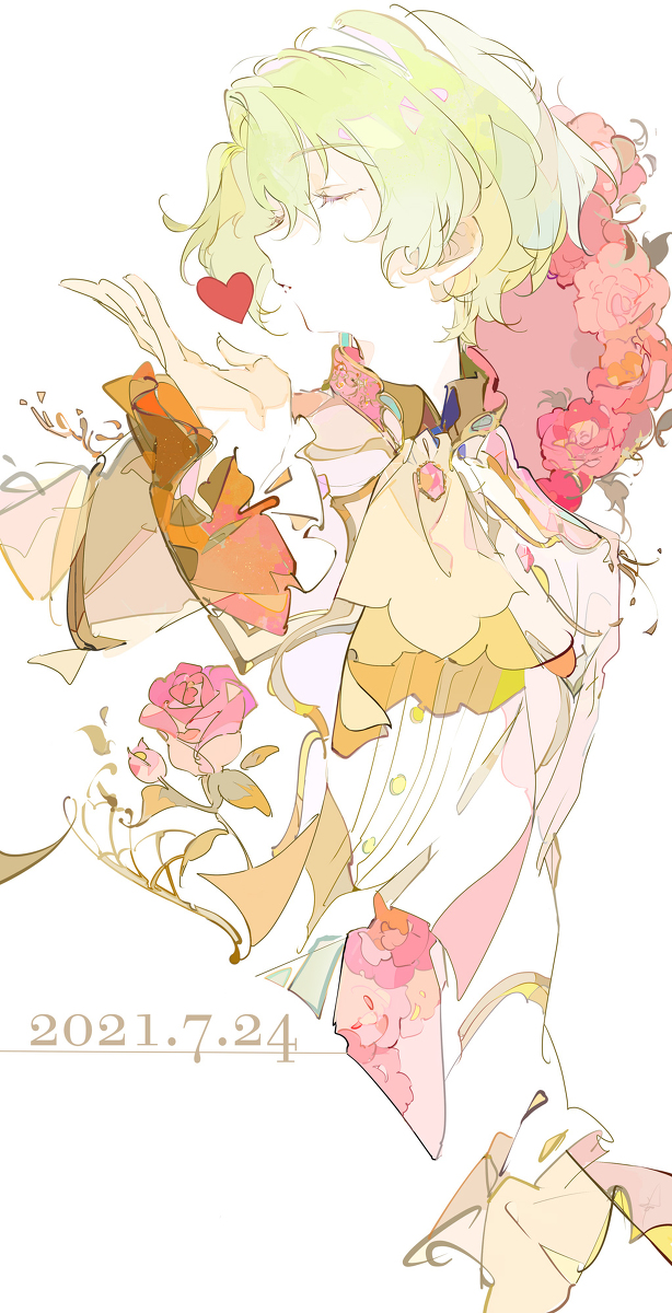 This is a pixiv picture whose title is ❤︎.