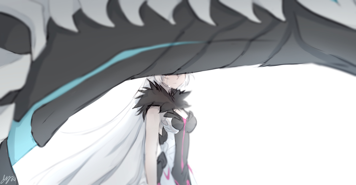 This is a pixiv picture whose title is farewell.