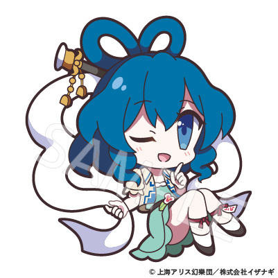 This is a pixiv picture whose title is ゆるっととうほう 霍青娥.