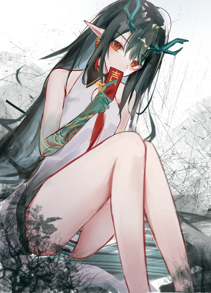 This is a pixiv picture whose title is 🧧.