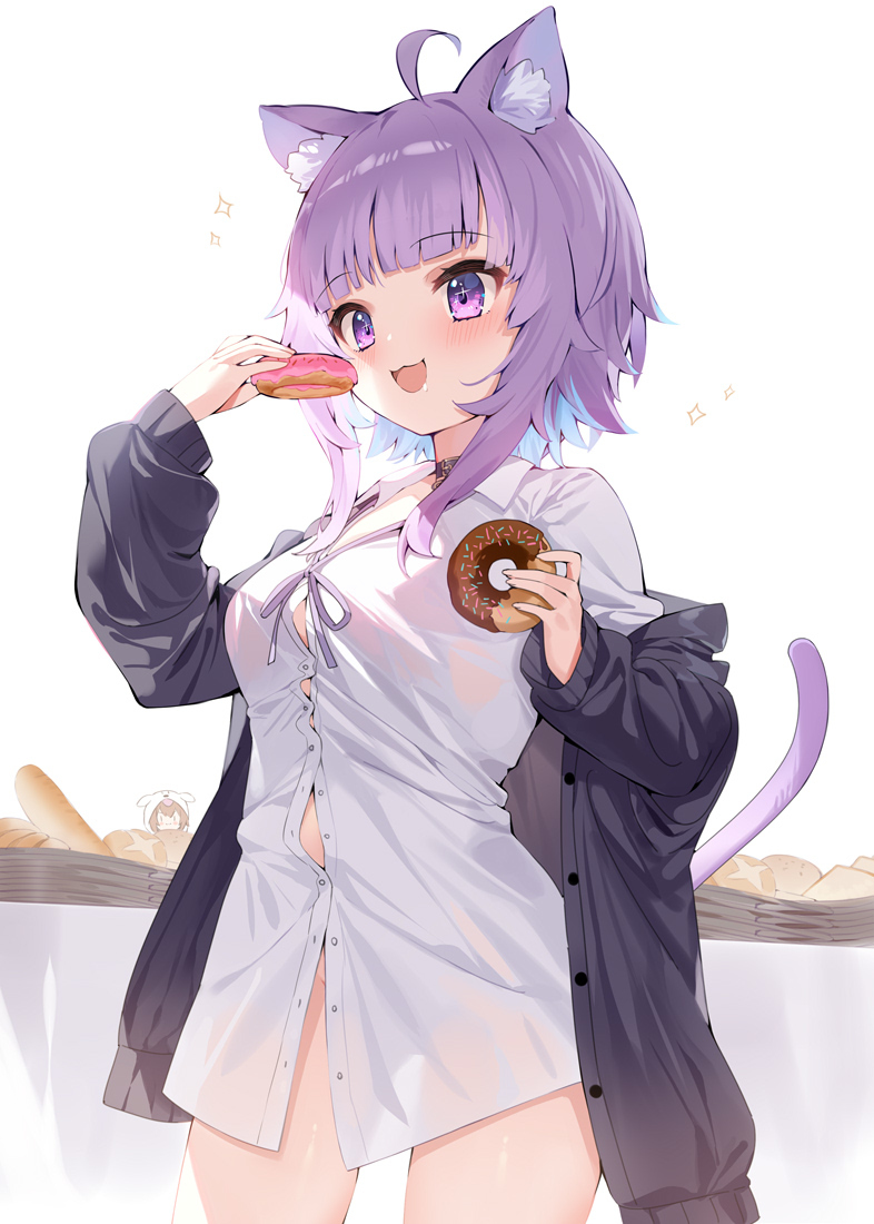 This is a pixiv picture whose title is 🍩.