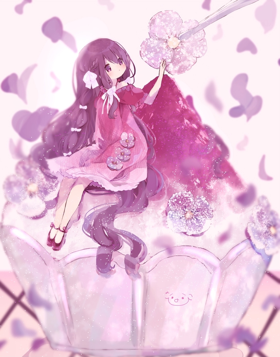This is a pixiv picture whose title is 🍧.