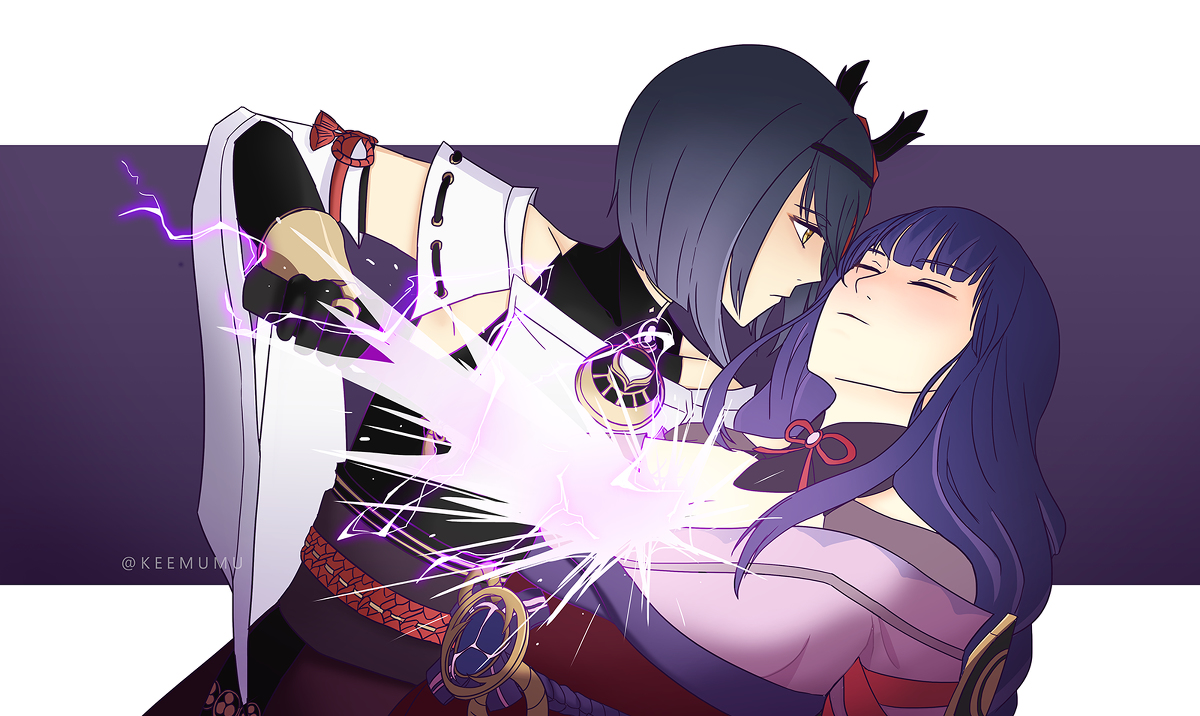 This is a pixiv picture whose title is [1/2] Baalsara Sword Pull.