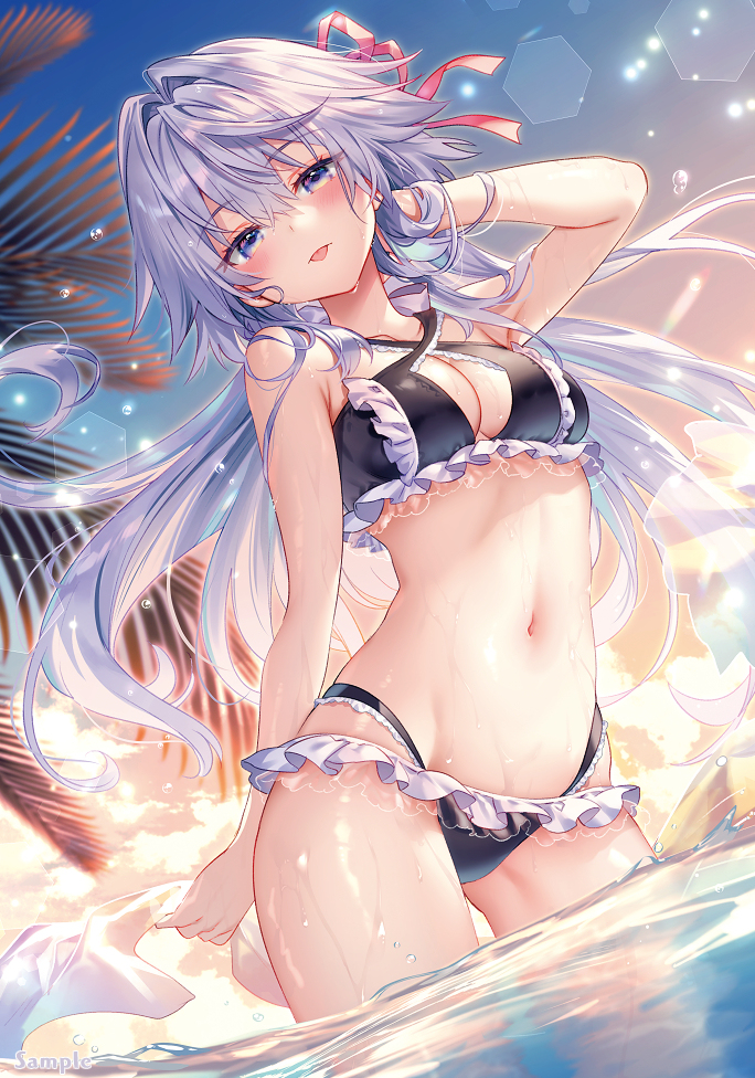 This is a pixiv picture whose title is 「なにボーっと見てんの」.