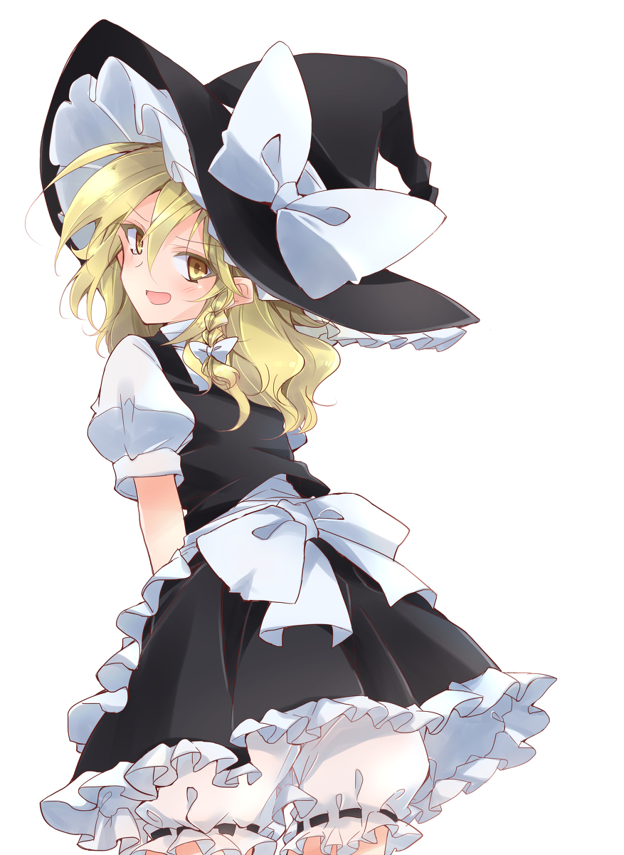 This is a pixiv picture whose title is 夏で暑いからスカート短め魔理沙☆.