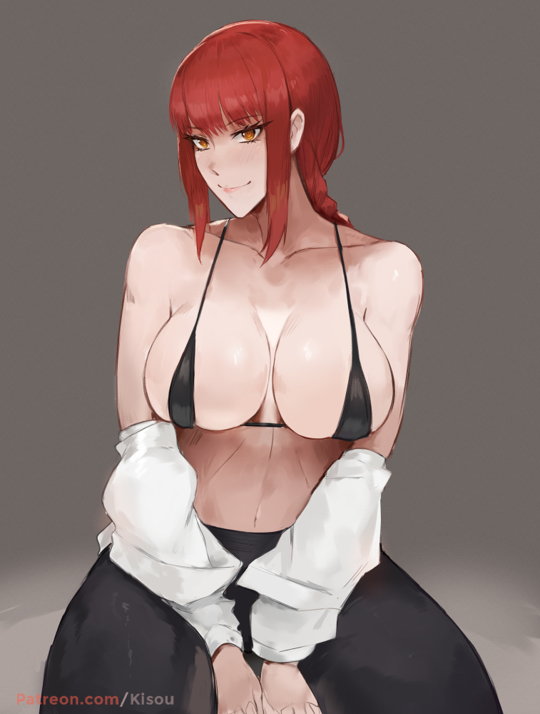 This is a pixiv picture whose title is #127 Makima.