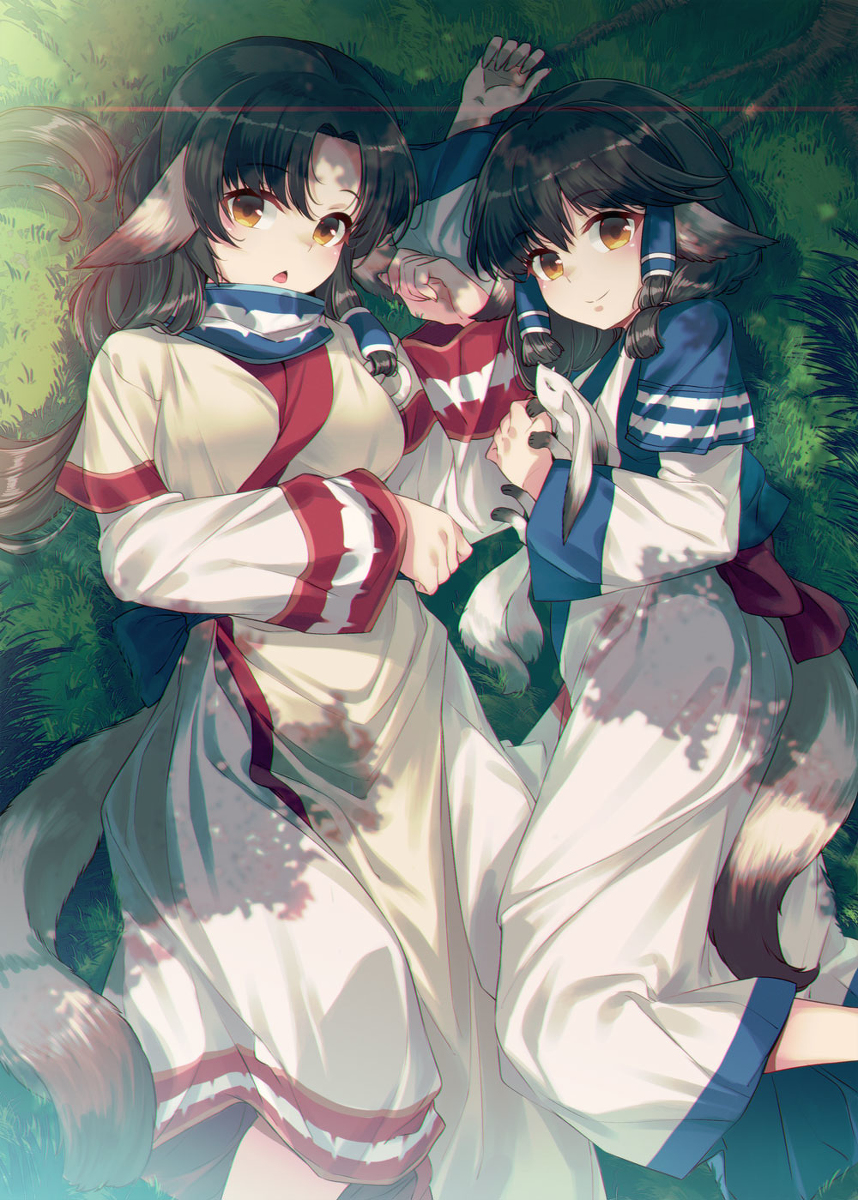 This is a pixiv picture whose title is 【うたわれるもの ロストフラグ 】応援イラスト.