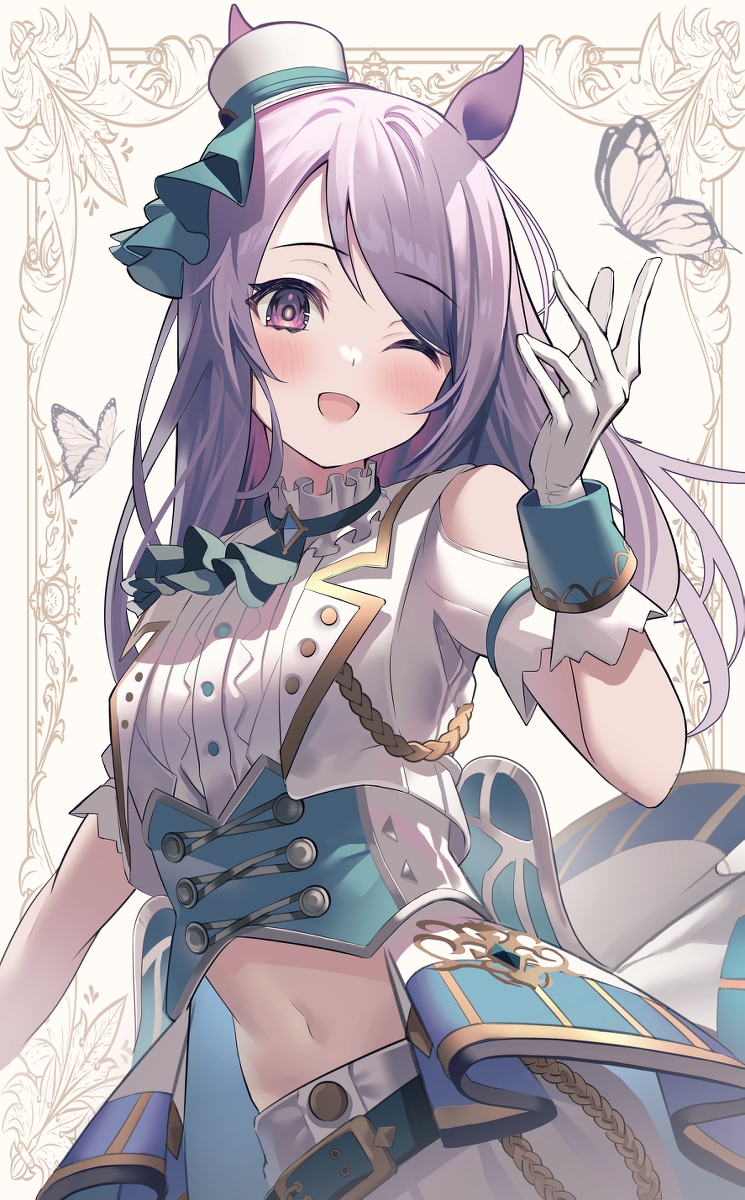 This is a pixiv picture whose title is 🦋.