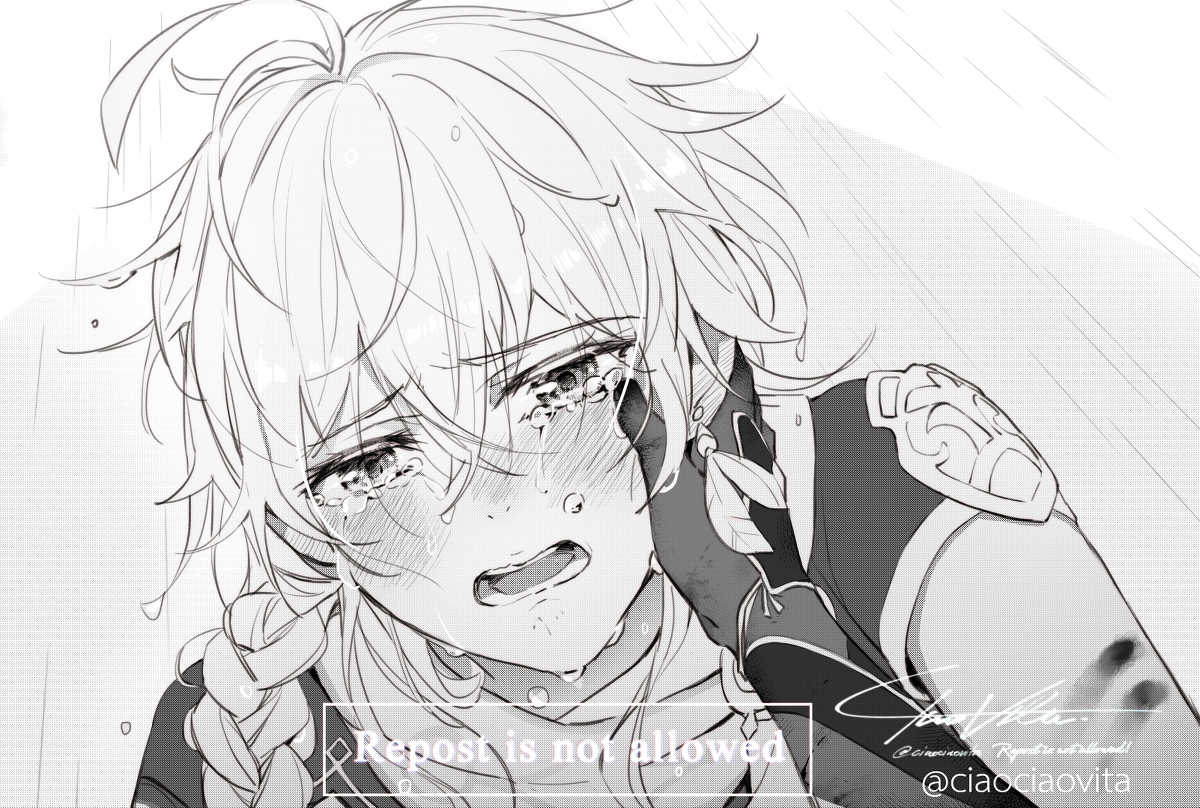 This is a pixiv picture whose title is ・魈空・.