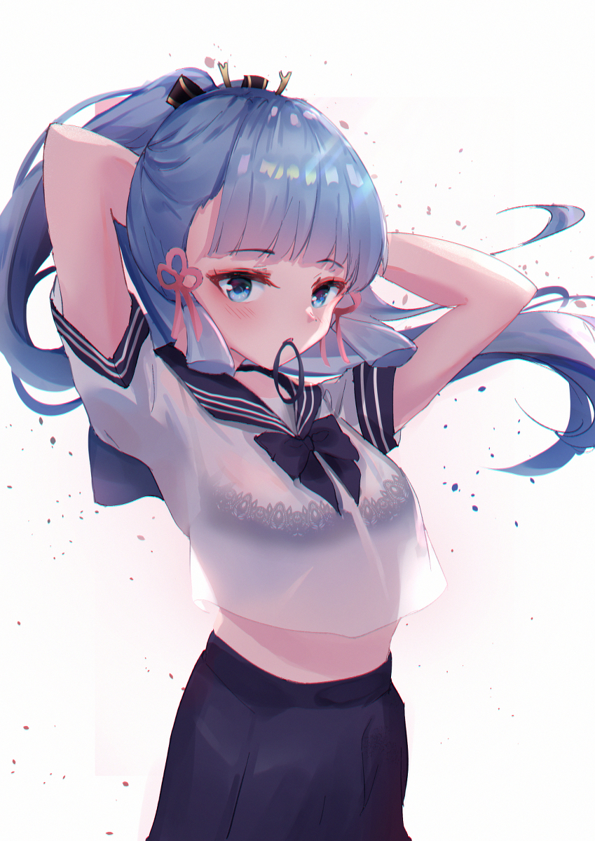This is a pixiv picture whose title is ayaka.