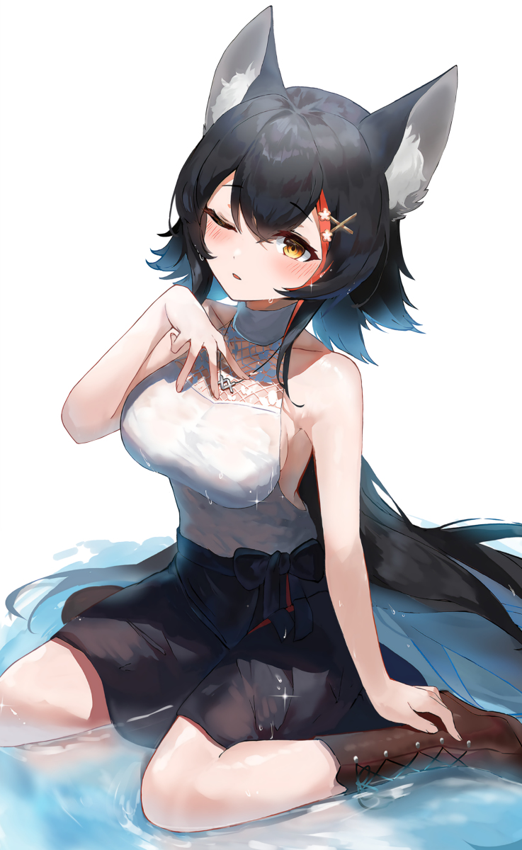 This is a pixiv picture whose title is 水ミオ.