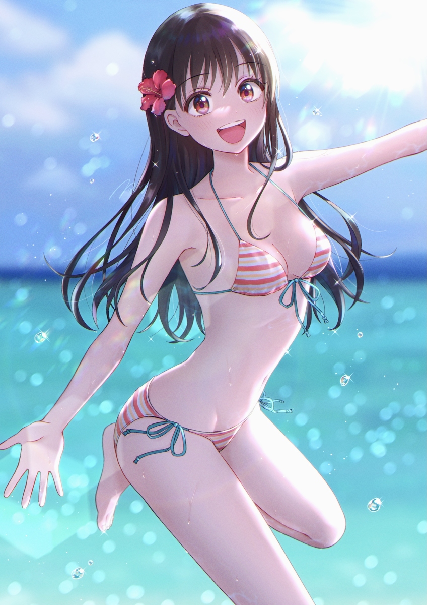 This is a pixiv picture whose title is 夏だ！水着だ！.