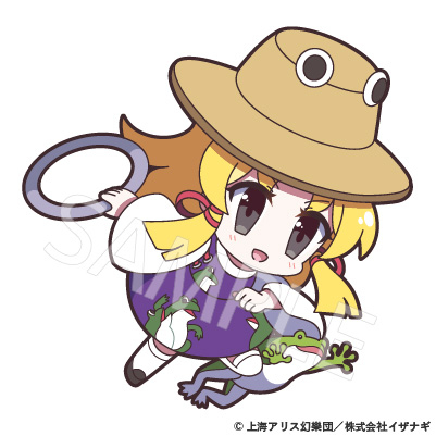 This is a pixiv picture whose title is ゆるっととうほう 洩矢諏訪子.