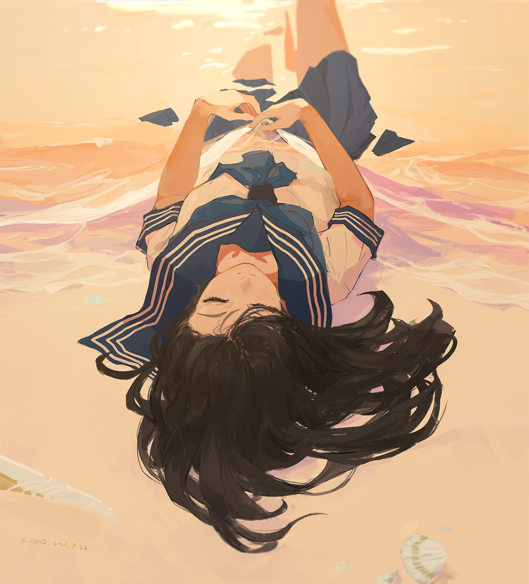 This is a pixiv picture whose title is 被子.