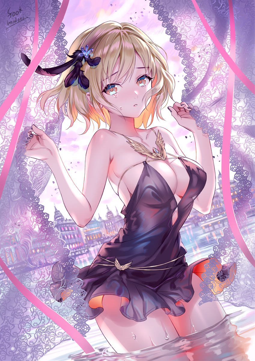 This is a pixiv picture whose title is 秘密.