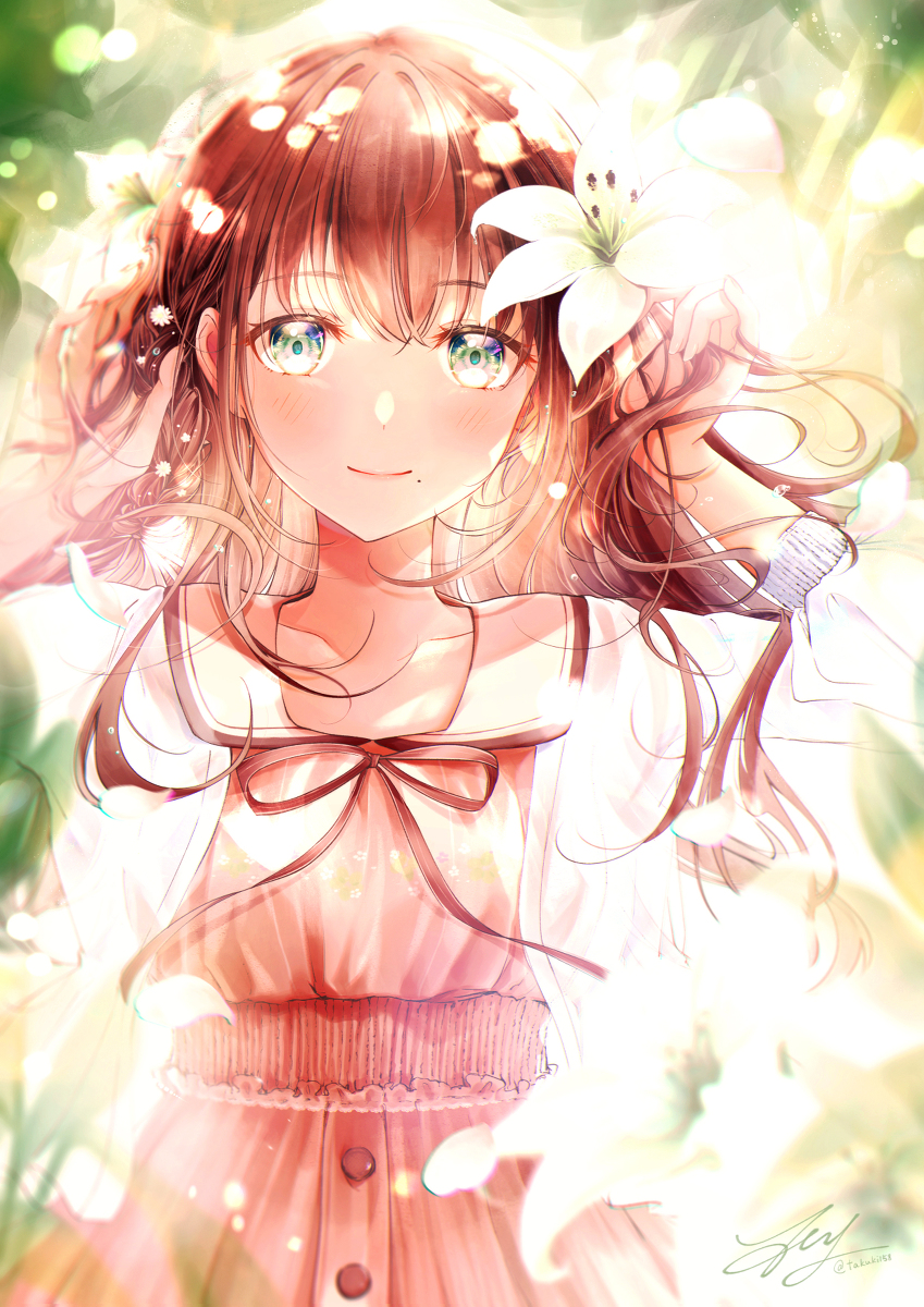 This is a pixiv picture whose title is LILY.