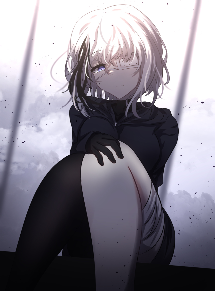 This is a pixiv picture whose title is ハク.