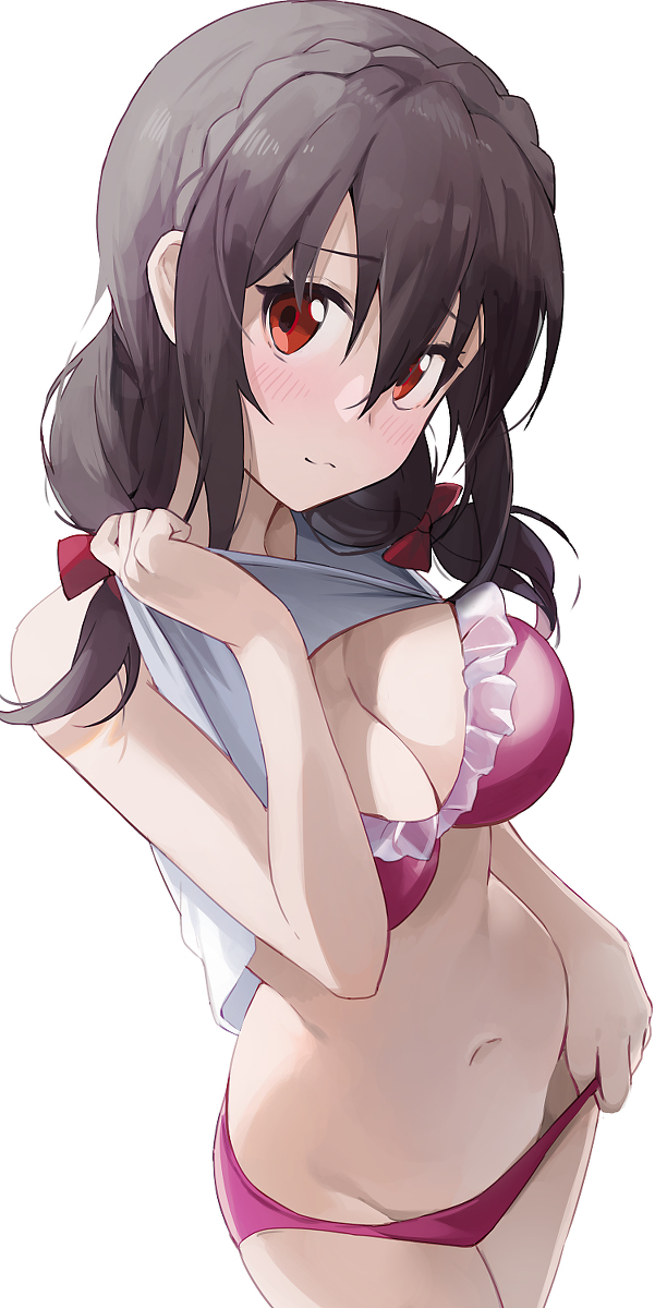 This is a pixiv picture whose title is ゆんゆん.