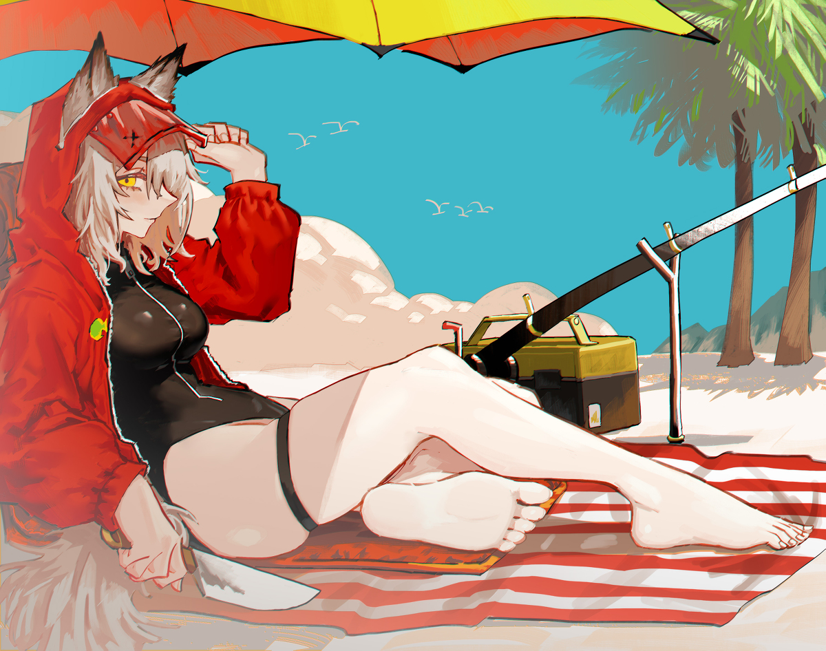 This is a pixiv picture whose title is 红.