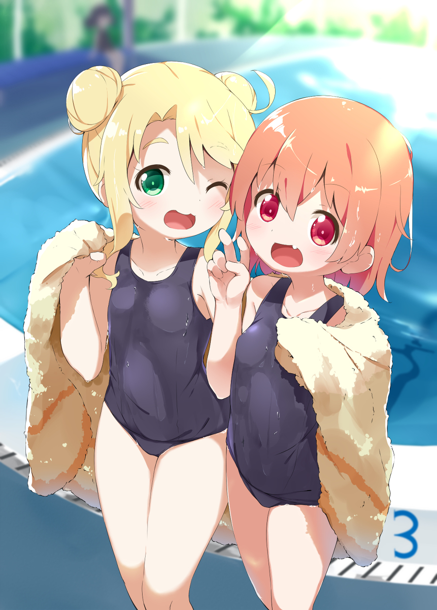 This is a pixiv picture whose title is 夏のわたてんピック.