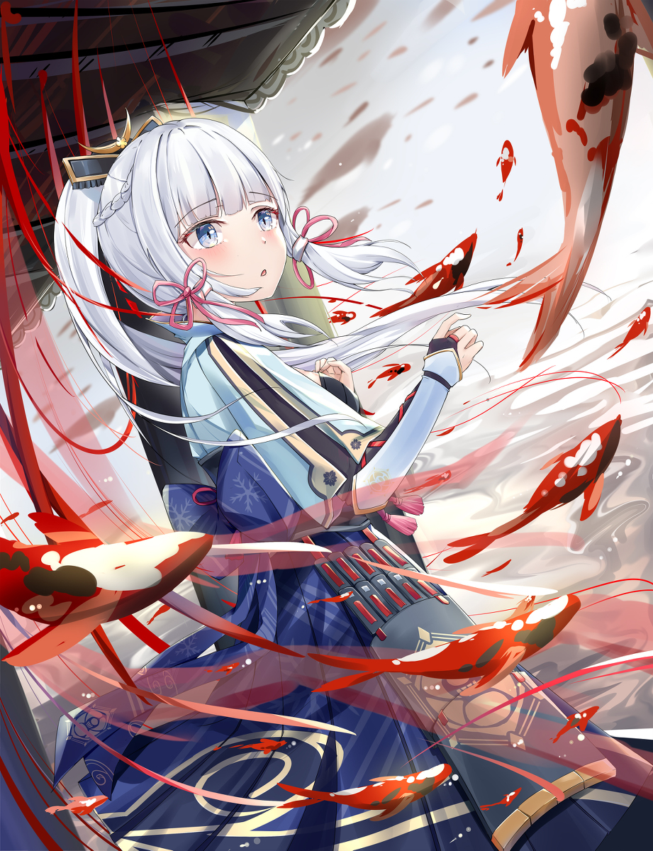 This is a pixiv picture whose title is 鱼~.