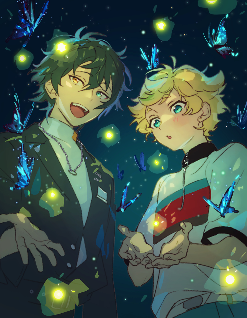 This is a pixiv picture whose title is 夜灯.