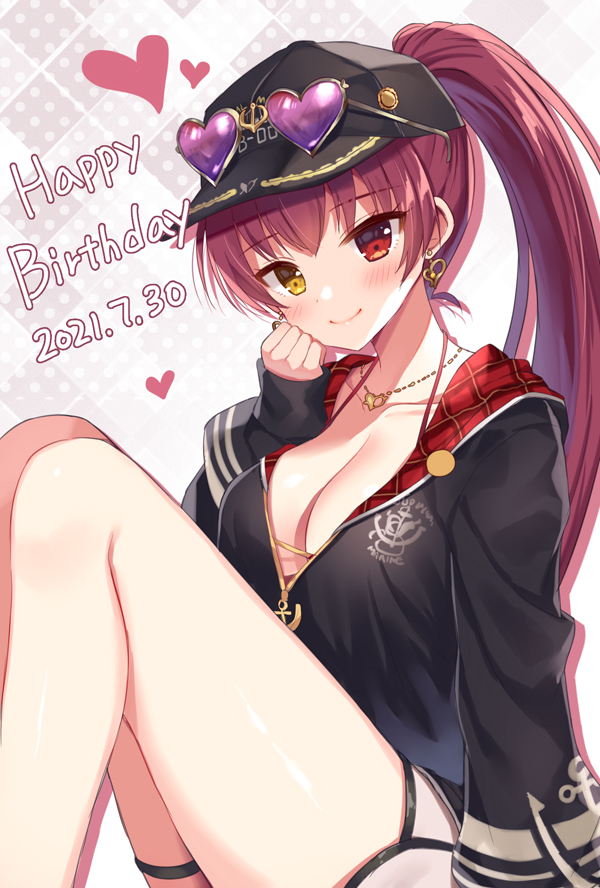 This is a pixiv picture whose title is マリン船長.