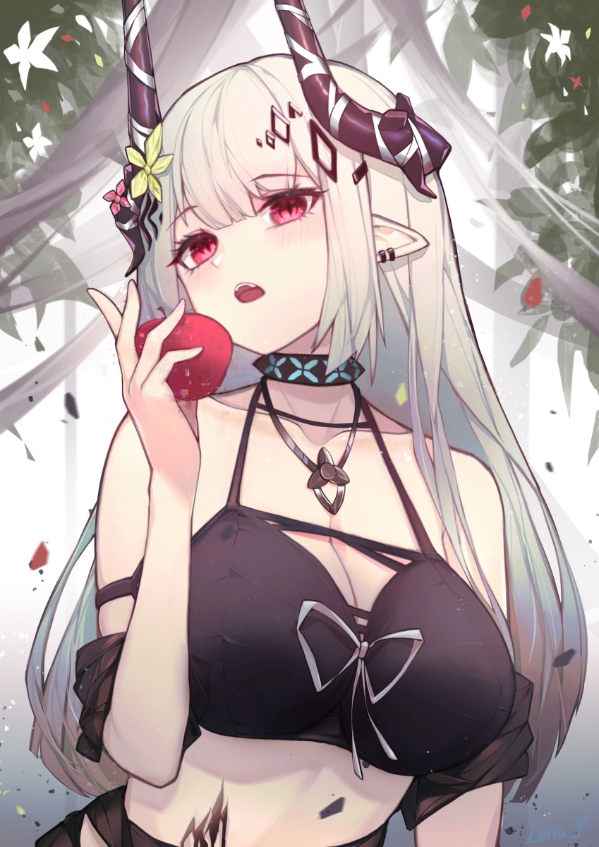 This is a pixiv picture whose title is Apple.