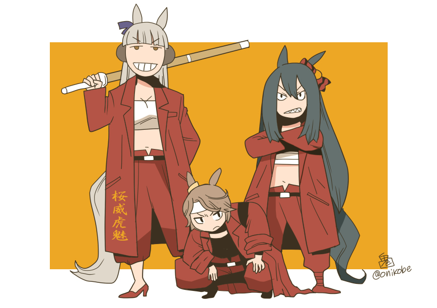 This is a pixiv picture whose title is 七月のウマ娘まとめ.