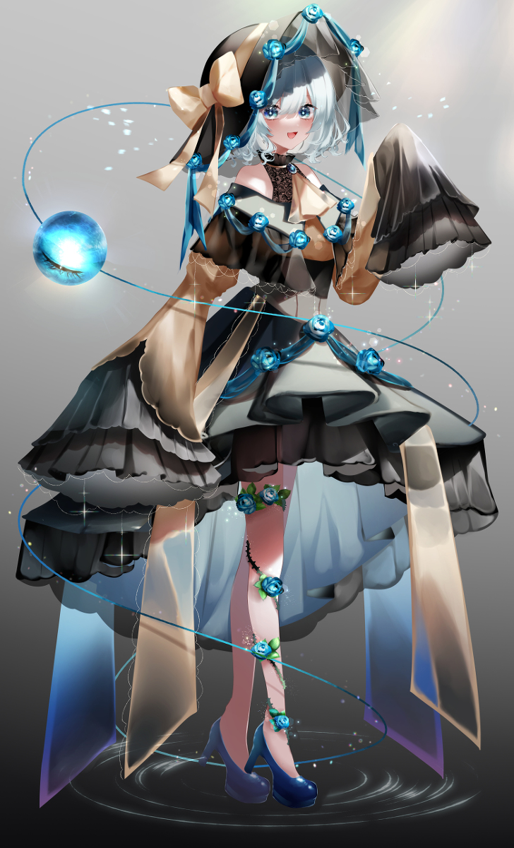 This is a pixiv picture whose title is 古明地こいし💙.