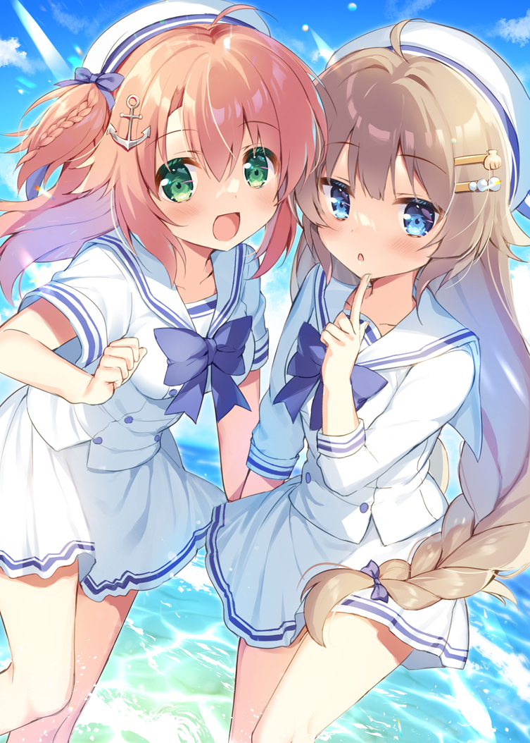 This is a pixiv picture whose title is 夏.