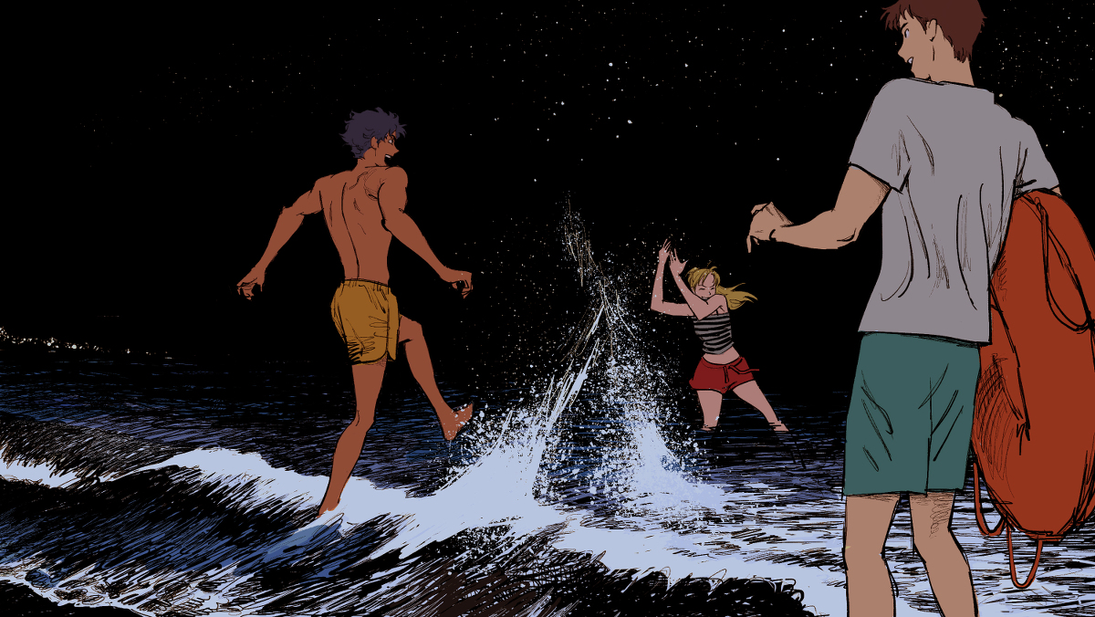 This is a pixiv picture whose title is iago.