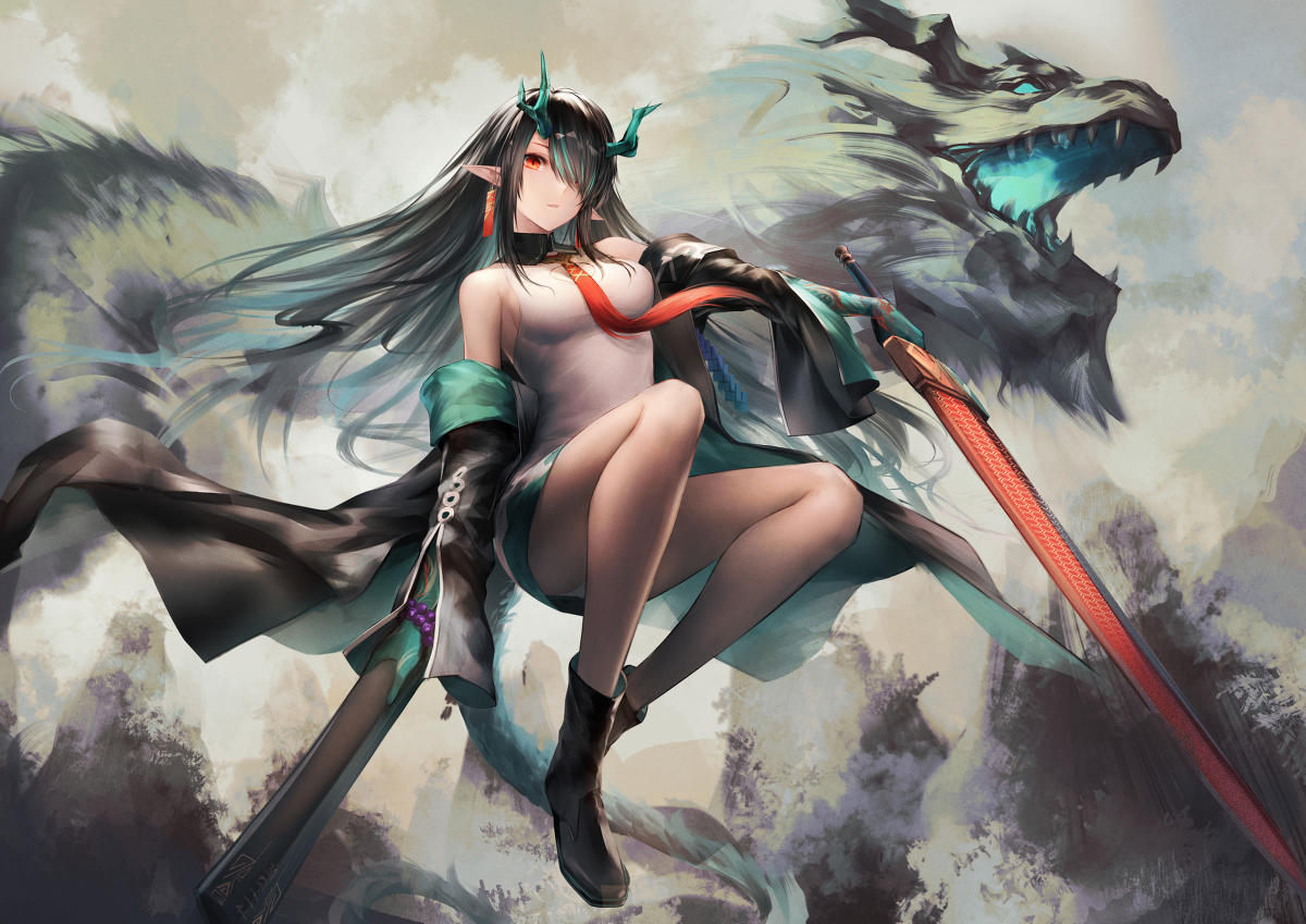 This is a pixiv picture whose title is 夕.