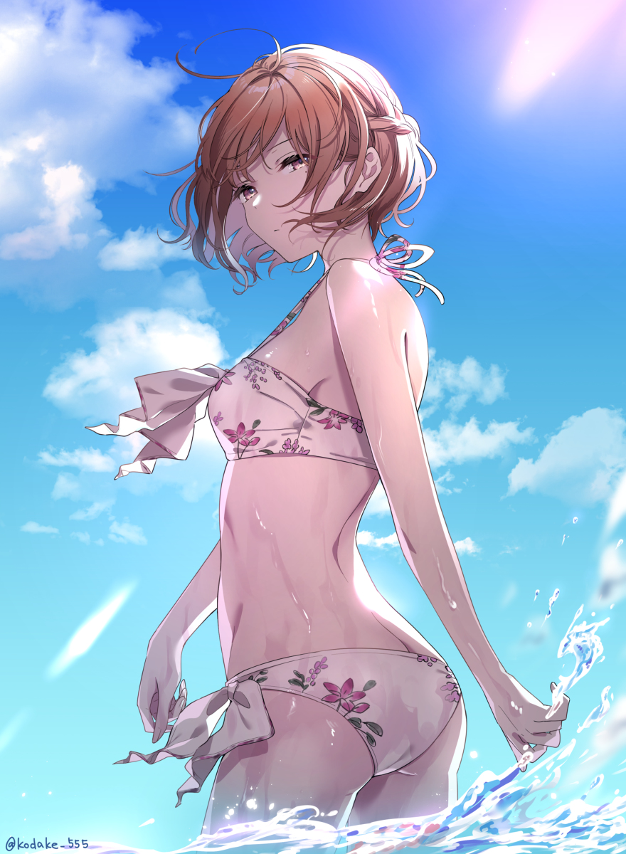 This is a pixiv picture whose title is 水着円香.