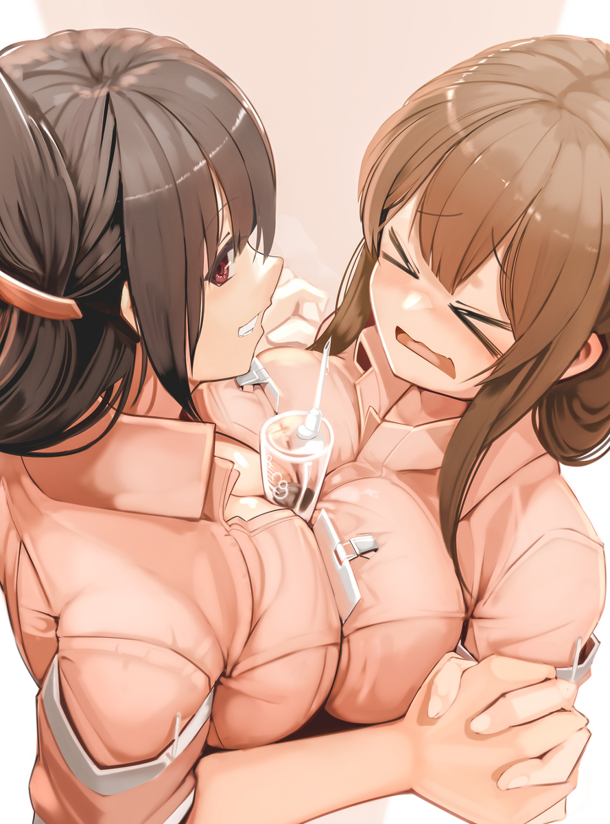 This is a pixiv picture whose title is 注射.