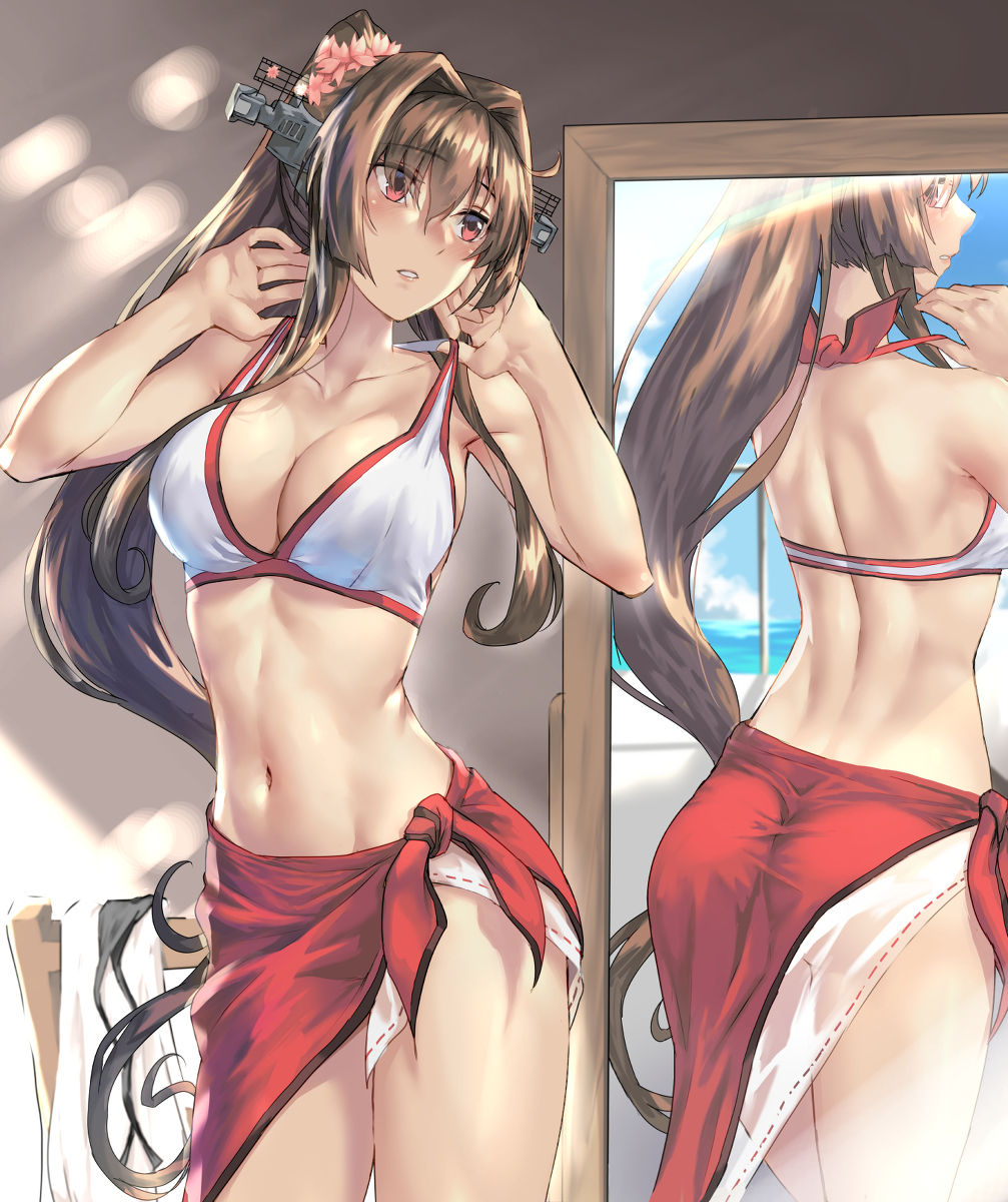 This is a pixiv picture whose title is 大和.