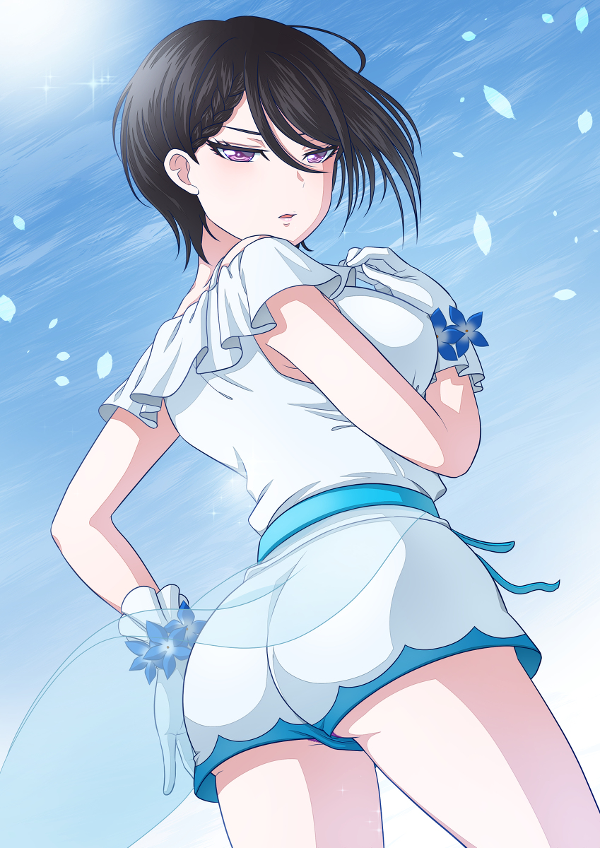 This is a pixiv picture whose title is 瑠唯さん.