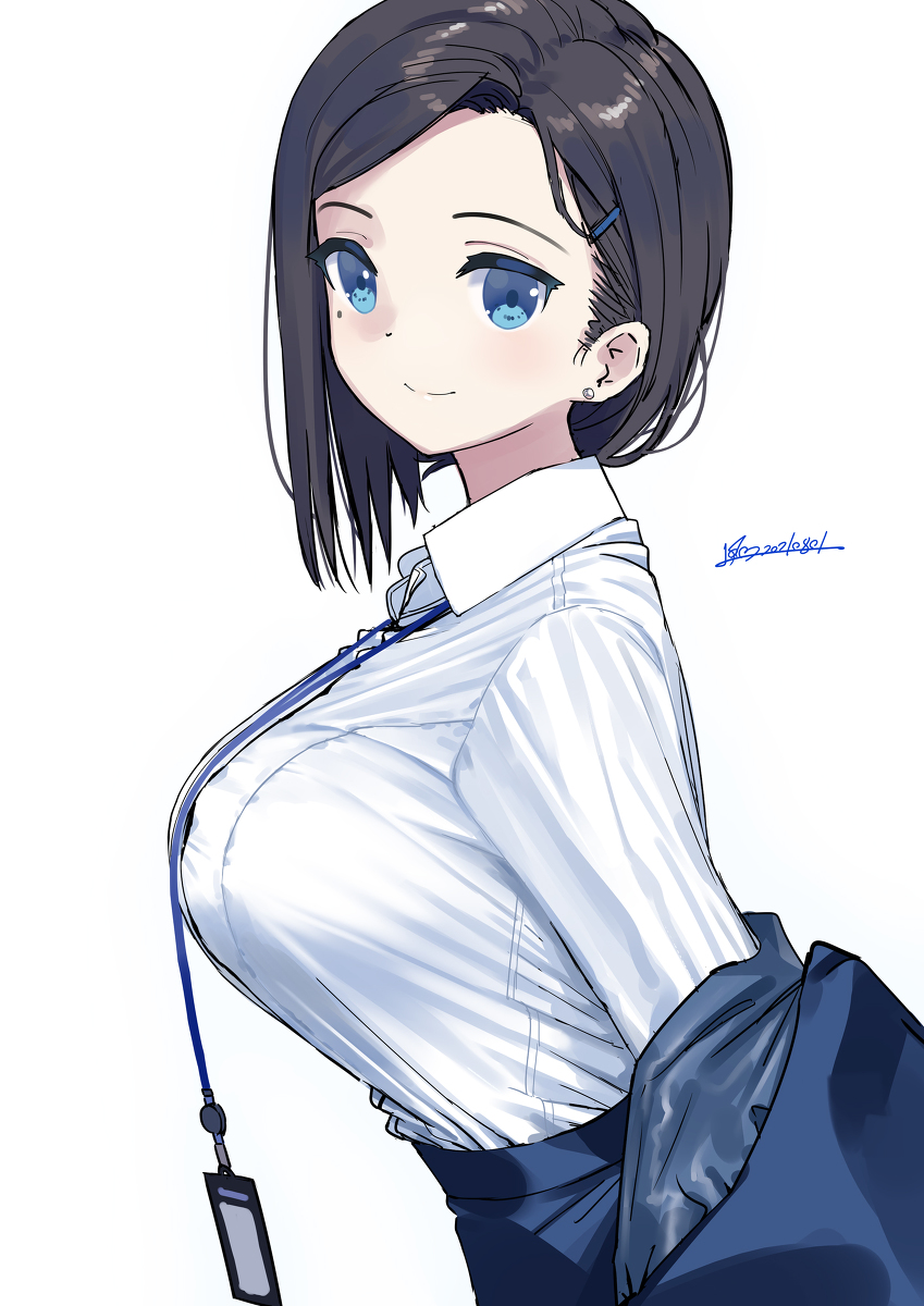 This is a pixiv picture whose title is 後輩ちゃん.