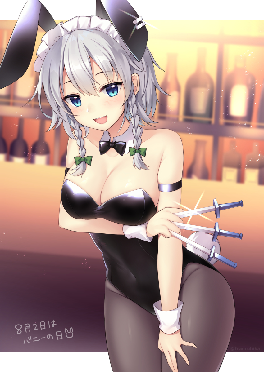 This is a pixiv picture whose title is バニー咲夜さん.