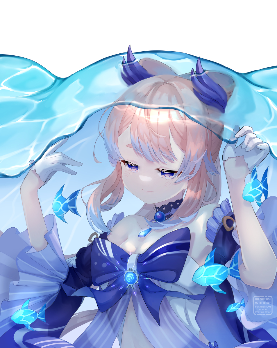 This is a pixiv picture whose title is ウォーターベール.