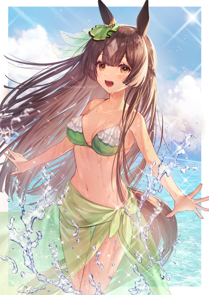 This is a pixiv picture whose title is 水着ダイヤちゃん.
